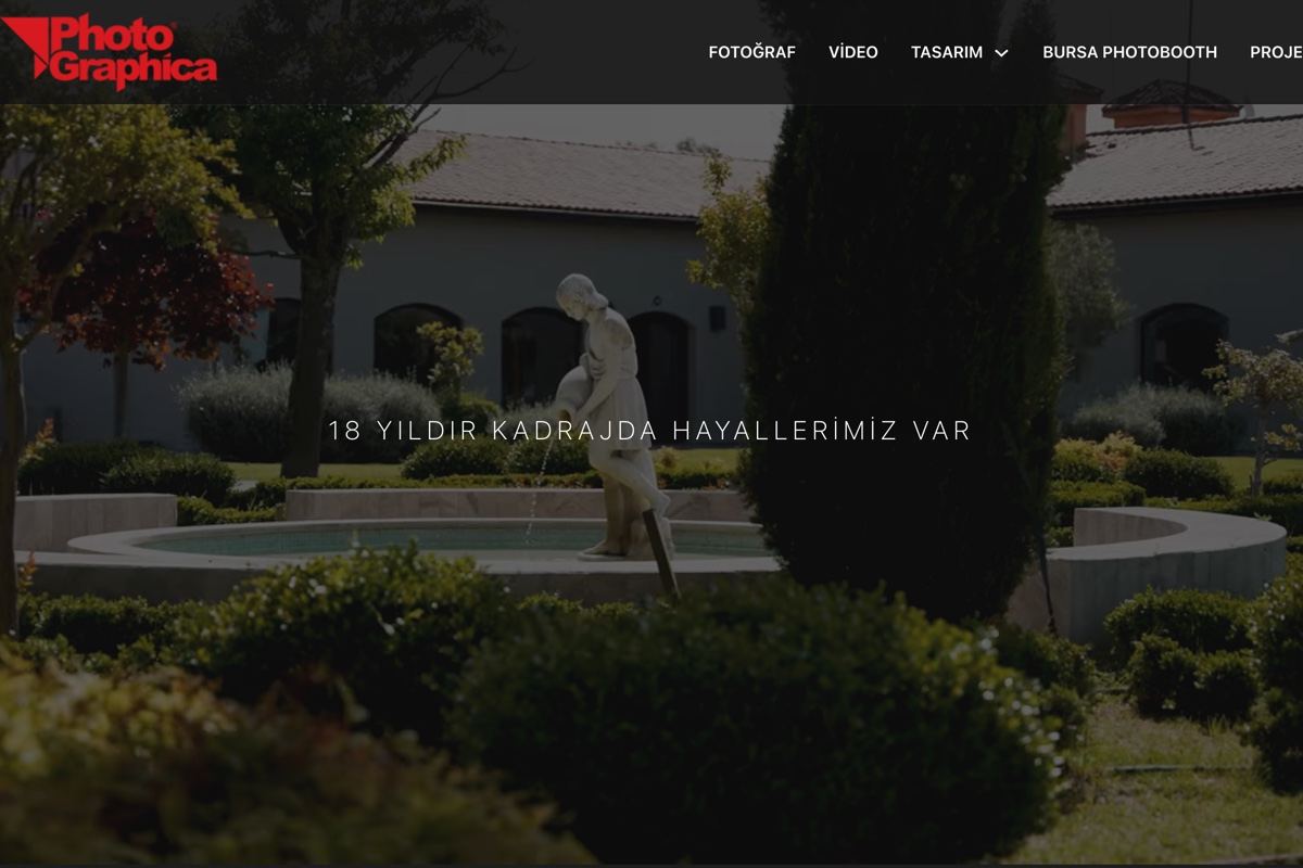 Photo Graphica web sitesi