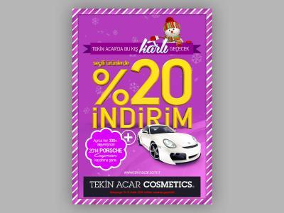 Tekin Acar Kozmetik Afiş-Poster Tasarımı Tekin Acar Kozmetik Afiş-Poster Tasarımı